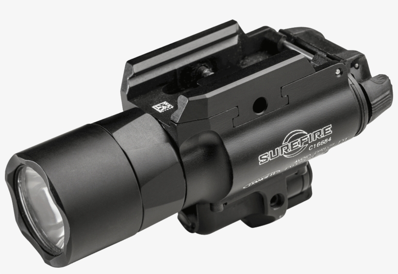 Led Handgun Or Long Gun Weaponlight With Laser - X400 Ultra Green Laser, transparent png download