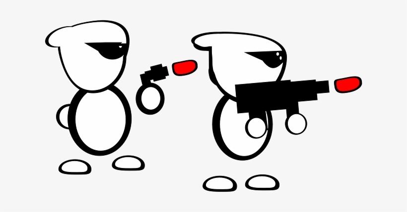 Troopers, Aliens, Martians, Guns, Laser Guns - ภาพ เคลื่อนไหว ปืน, transparent png download