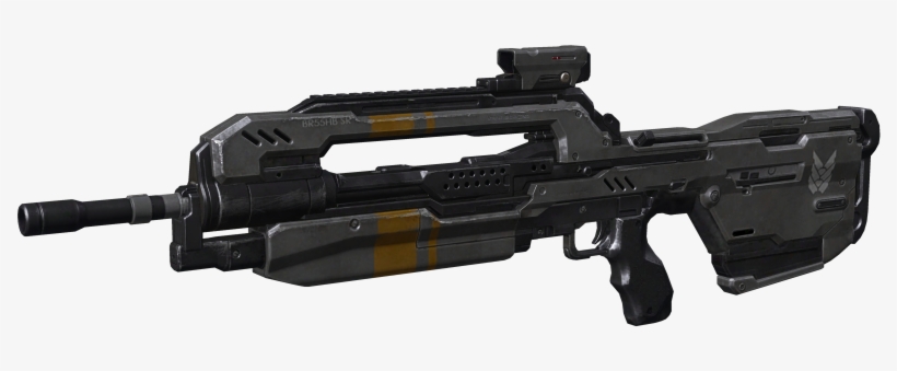 Eiuqa - Battle Rifle Halo 4, transparent png download
