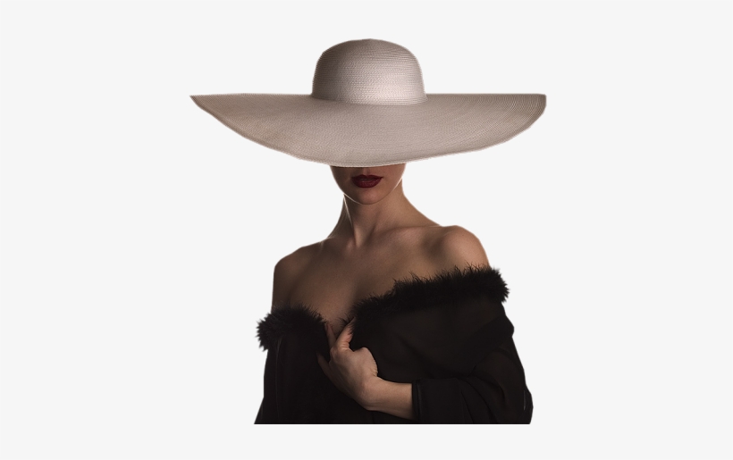 Hat-fur - Femme Avec Chapeau Sexy, transparent png download
