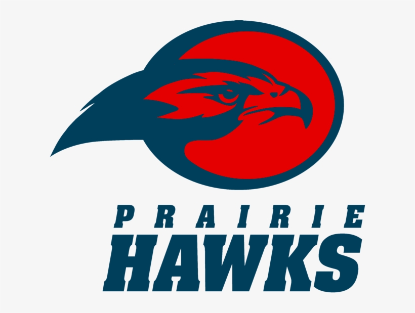 Hawks Logo Png - Prairie Hawks Racine, transparent png download