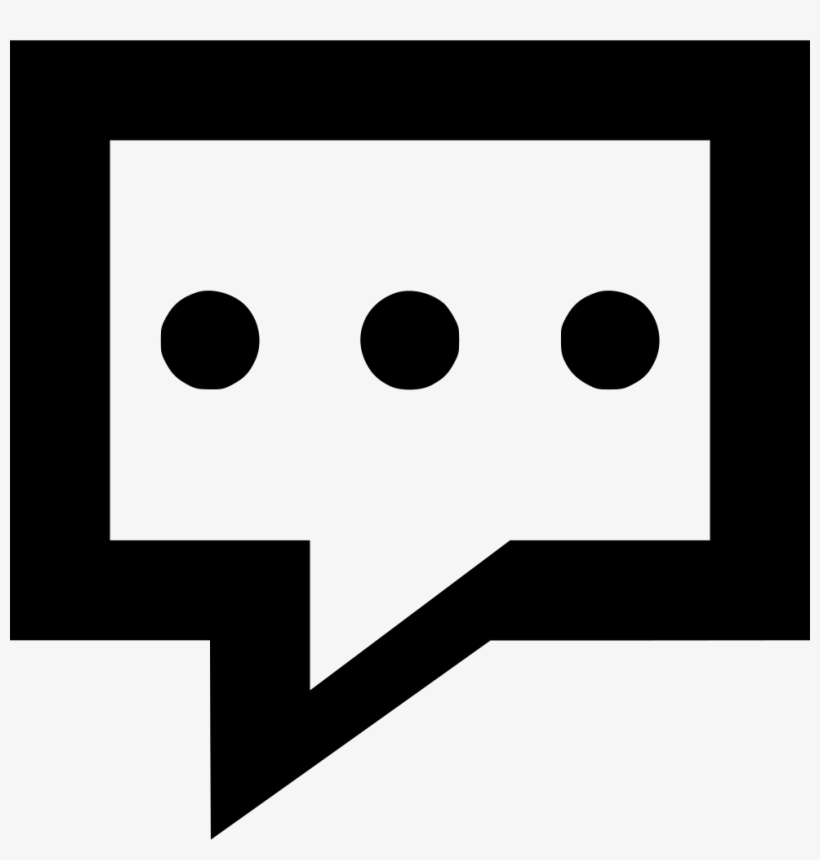 Bubble Typing Comments - Icon, transparent png download