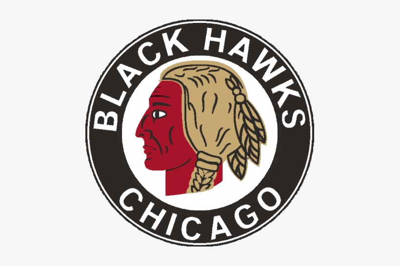 9643 Chicago Black Hawks Primary 1938 - Chicago Blackhawks, transparent png download