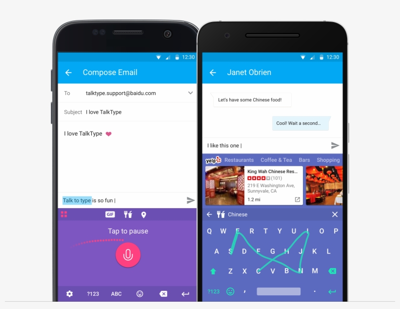 Typing On Small Screens Can Still Be Challenging, But - Speech Recognition Mobile Application, transparent png download