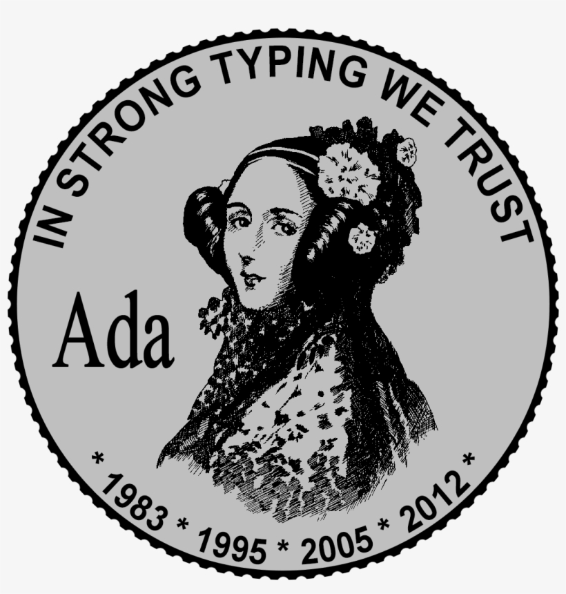 Download In Strong Typing We Trust - Ada Programming Language Logo - HD ...