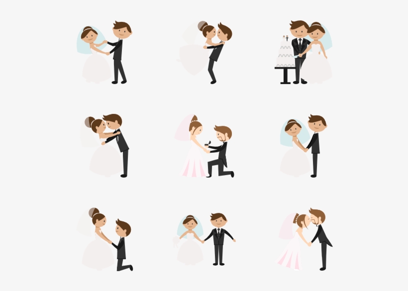 Download - Cute Wedding Icon Png, transparent png download