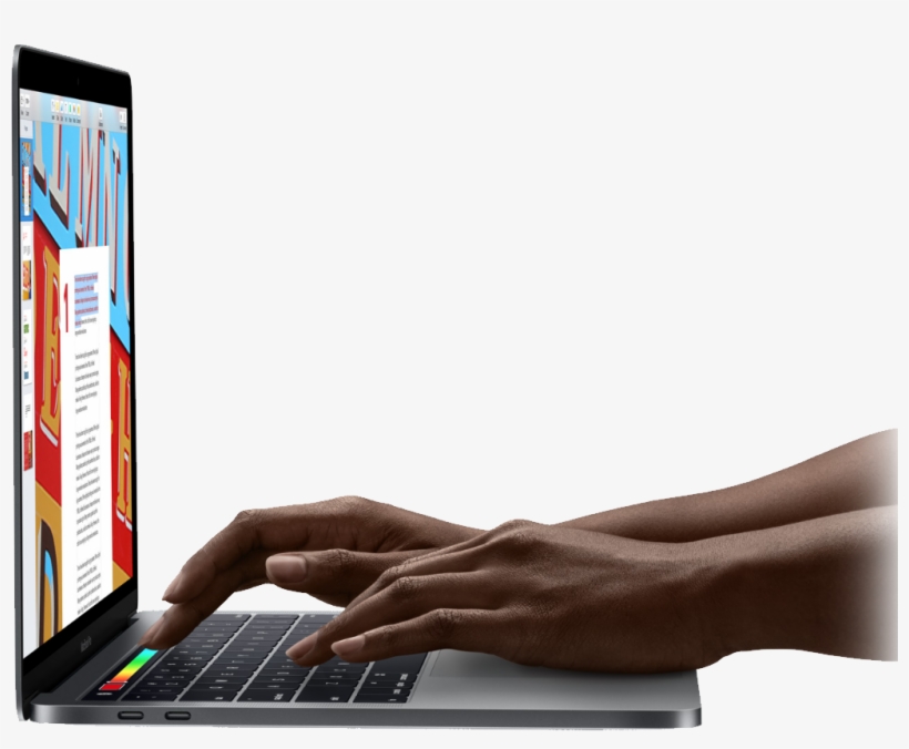 Macbook Png - Apple 13.3" Macbook Pro With Touch Bar (late 2016,, transparent png download
