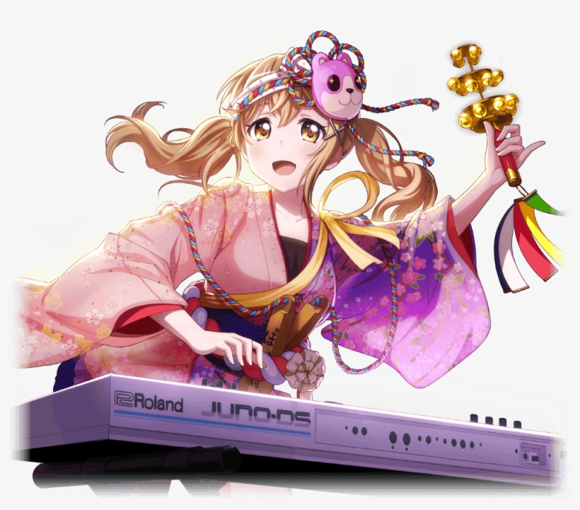 Under The Blooming Sakura - Bandori Arisa On Transparent, transparent png download