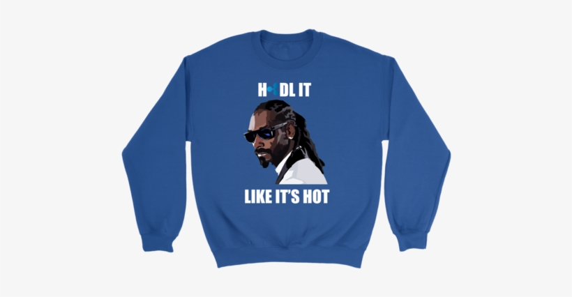 Ripple Xrp Snoop Dogg 'hodl It Like Its Hot' Sweatshirt - Illusion X Unisex Sweatshirt, Sweatshirt, Unisex Sweatshirt,, transparent png download