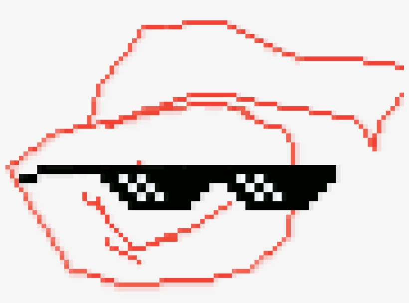 Snoop Dogg - Pixelated Shades, transparent png download