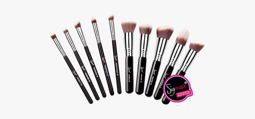 Sigma Beauty - Sigmax Essential Kit - 10 Brushes, transparent png download