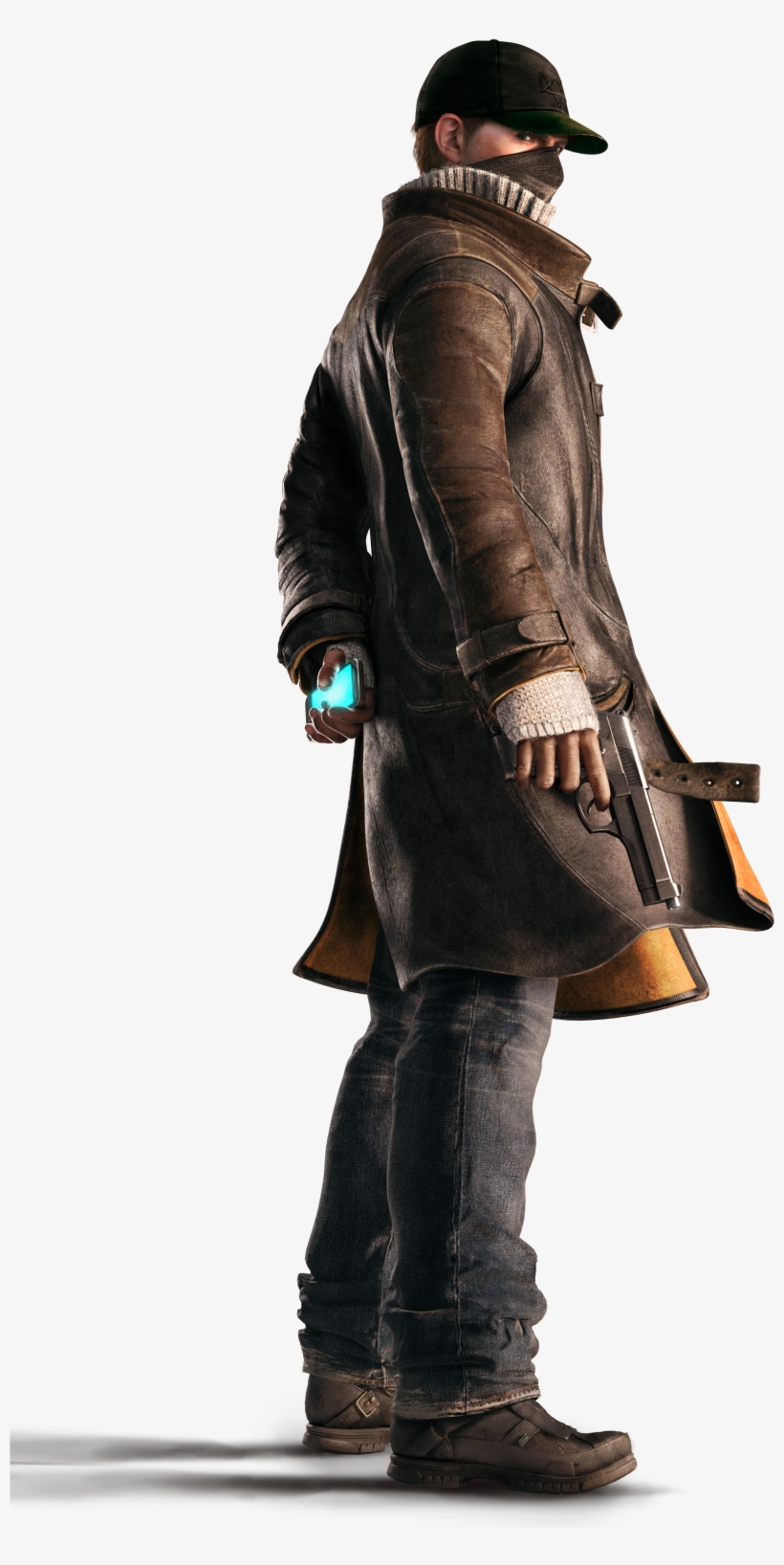 Pin By Eva On Pinterest Entourage Cthulhu - Aiden Pearce Side View, transparent png download