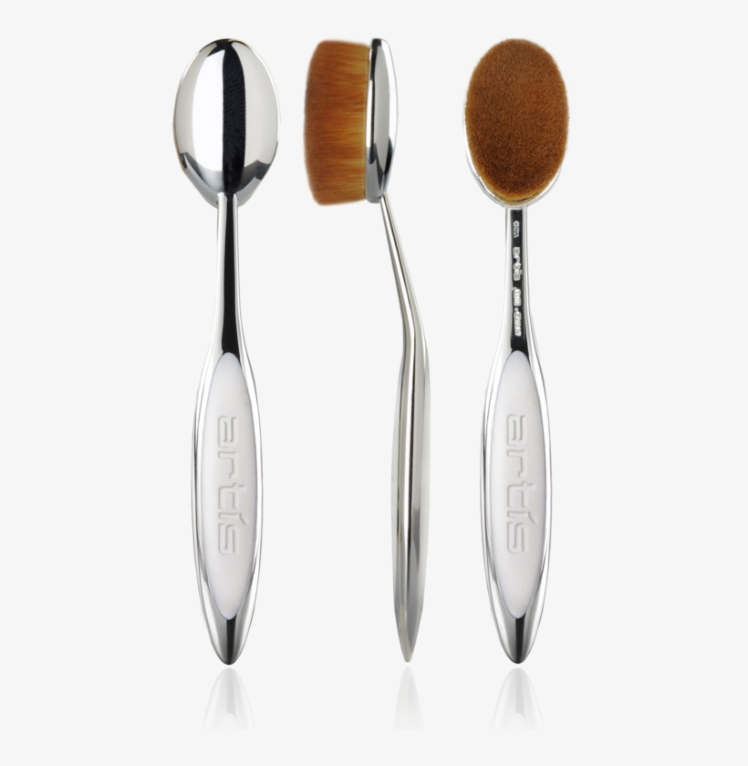 Artis Elite Mirror Oval 7 3 Views With Reflections - Artis Brush Oval N 7, transparent png download