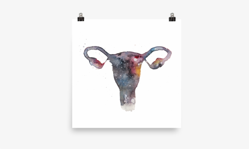 The Uterverse Poster - Woman, transparent png download