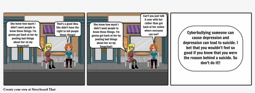 Cyberbully Right And Wrong - Cartoon, transparent png download