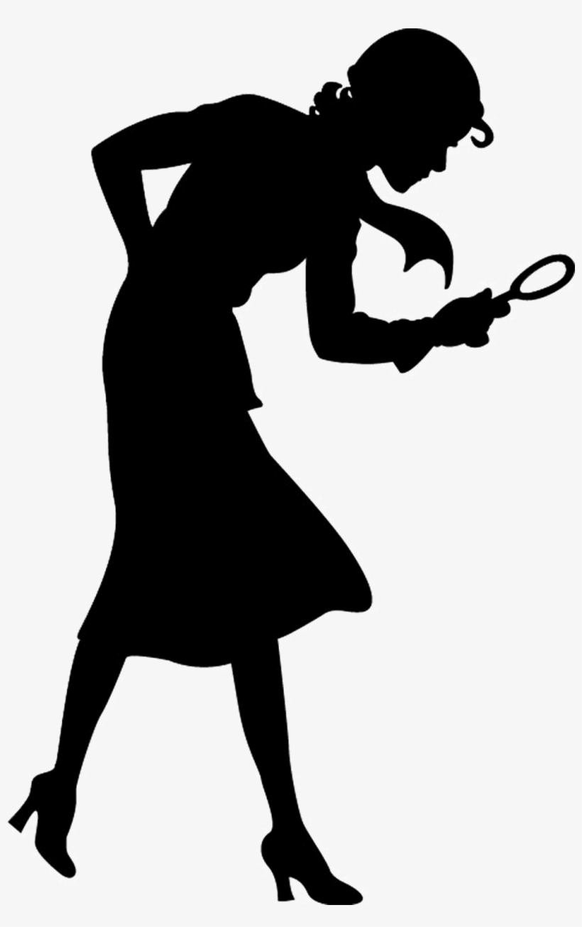 Guest Post - Nancy Drew Silhouette, transparent png download