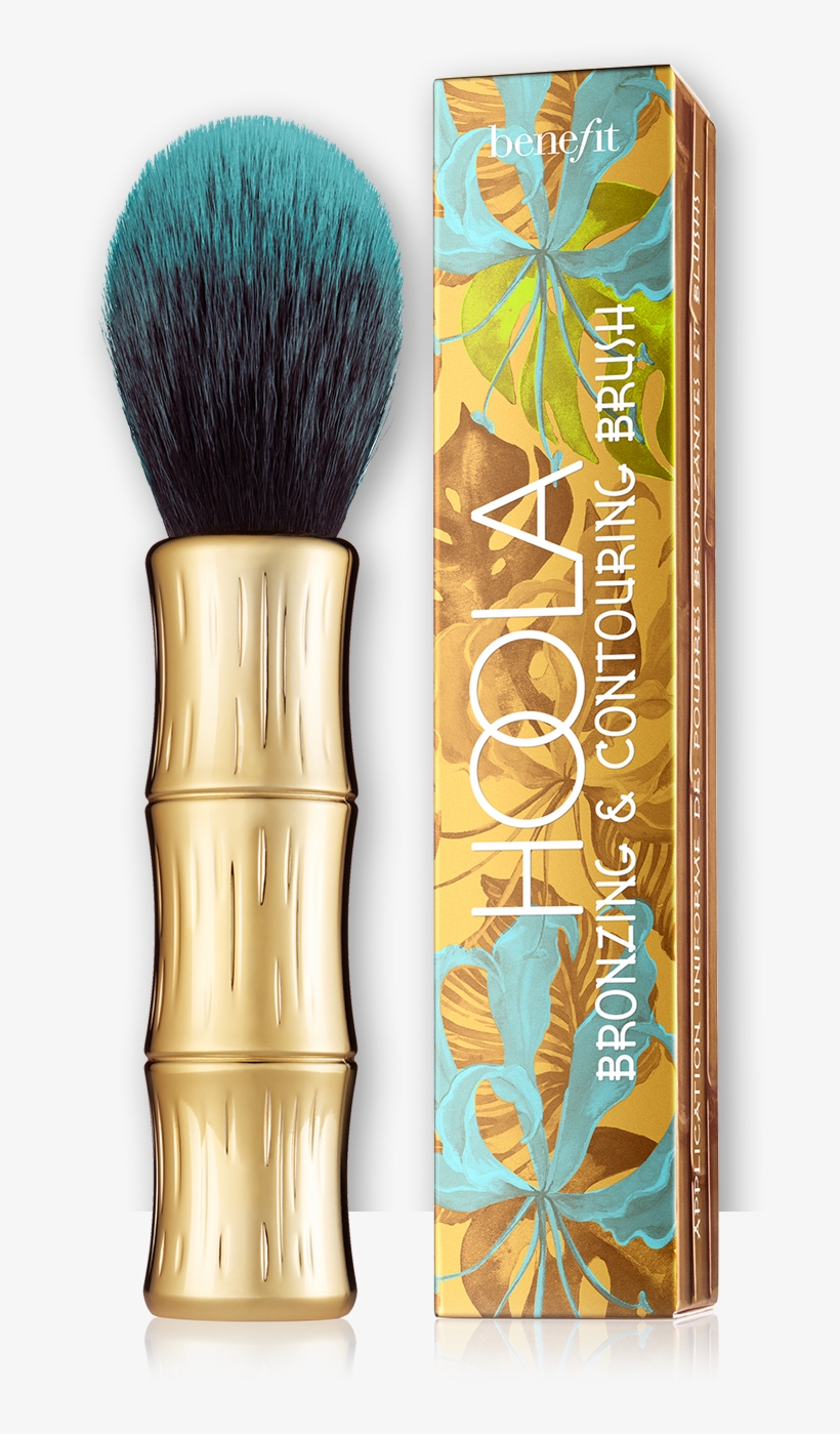 Hoola Brush Hero - Benefit Hoola Bronzing & Contouring Brush - Bronzing, transparent png download