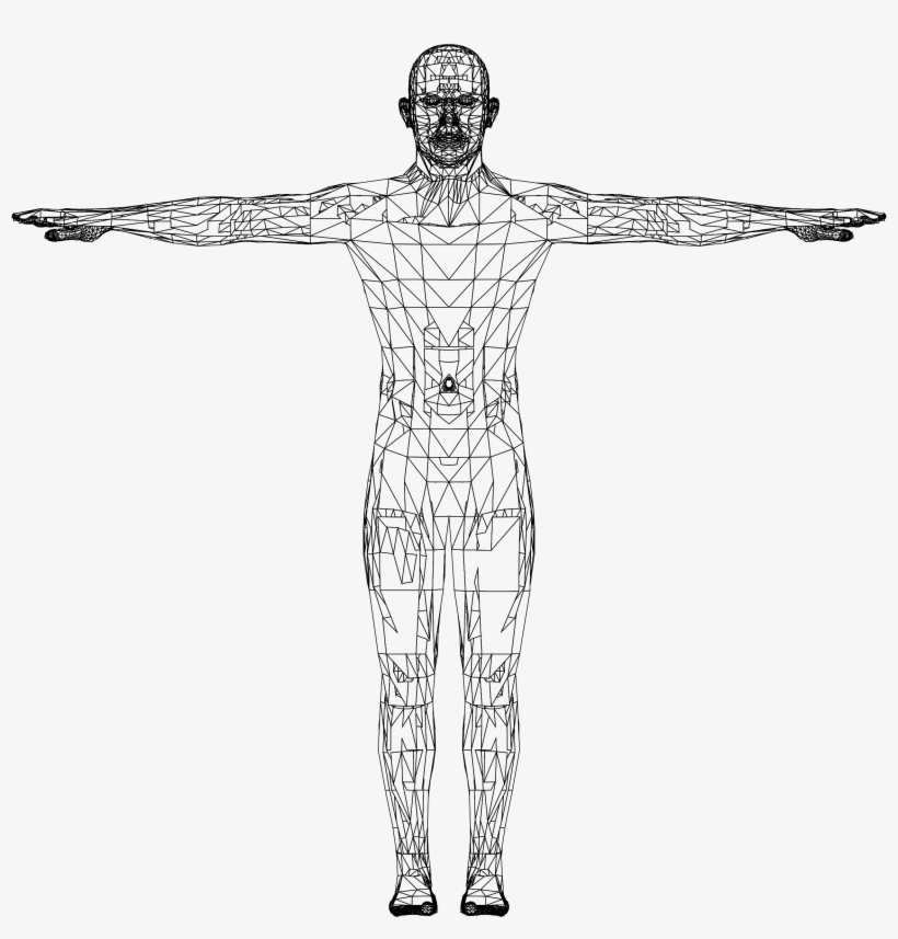 Big Image - Human Figure Human Icon Png, transparent png download