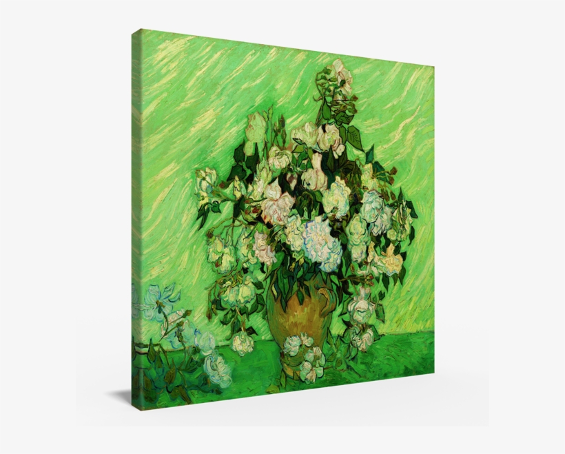 Add To Cart - Puzzle Vincent Van Gogh - Roses, 1890 Grafika, transparent png download