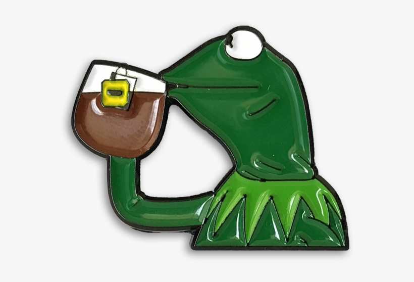 None Of My Business - Kermit Pin, transparent png download