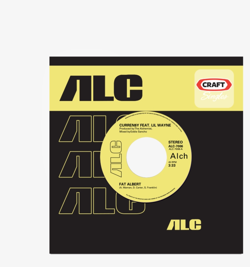 The Alchemist Craft Singles Limited Edition 45 Vinyl - Roc Marciano In Case You Forgot, transparent png download