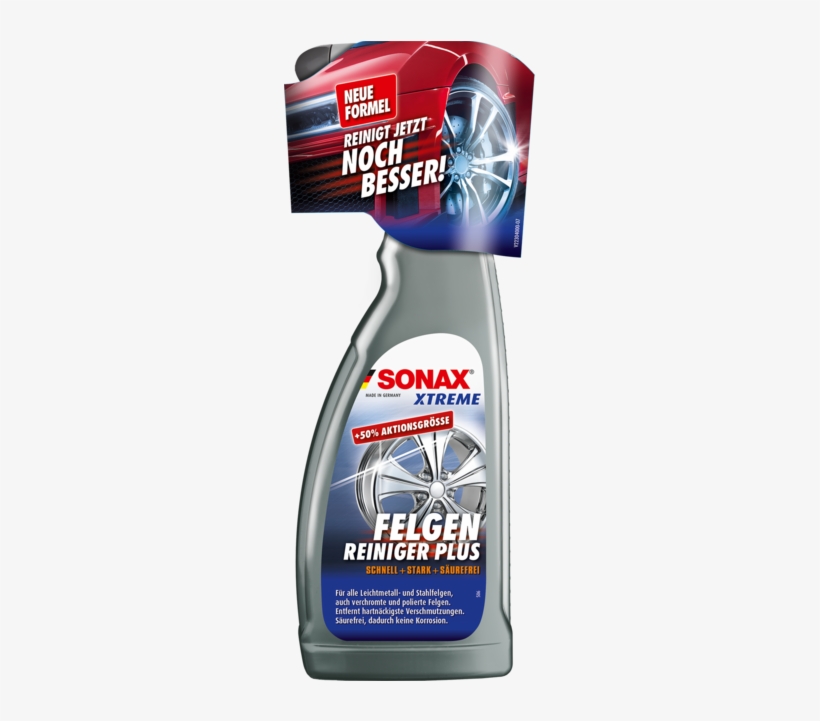 Sonax Xtreme Limpiador De Aros/llantas Plus - Sonax Xtreme Felgenreiniger, transparent png download