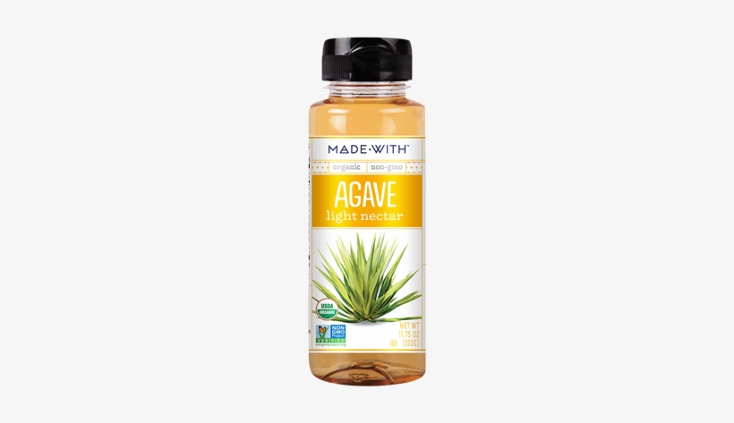 Agave Light - Made With Organic Agave Nectar, Light, 11.75 Oz, transparent png download