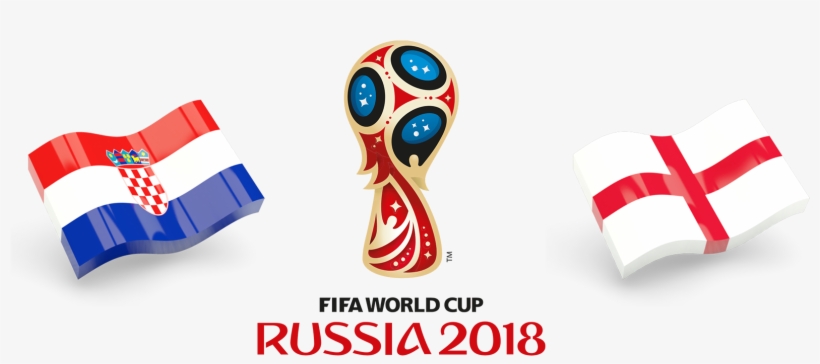 Fifa World Cup 2018 Semi Finals Croatia Vs England - England Vs Croatia World Cup 2018, transparent png download