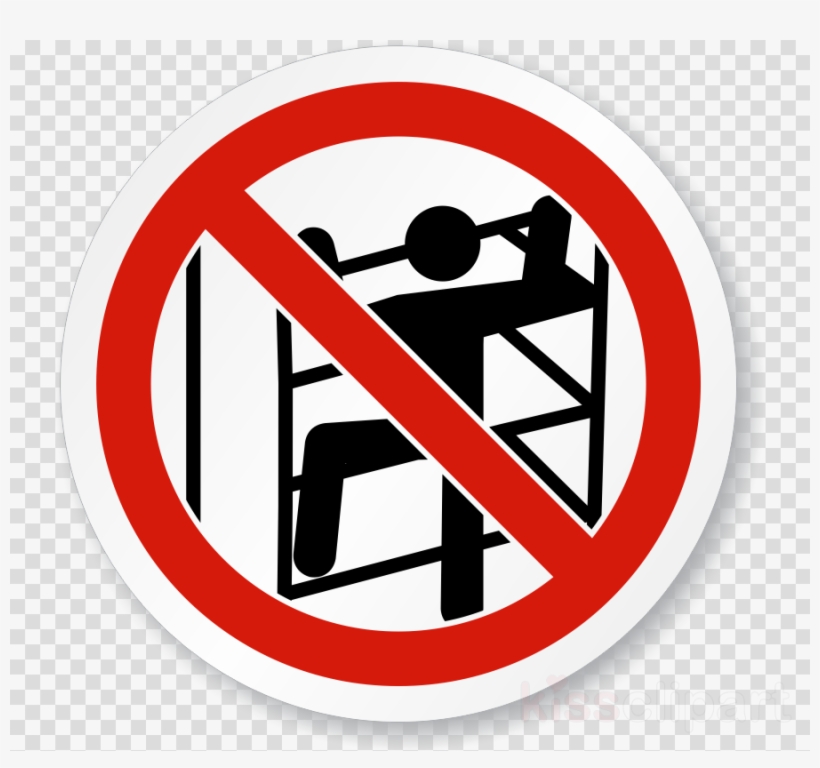 No Climbing Clipart Climbing No Symbol Clip Art, transparent png download