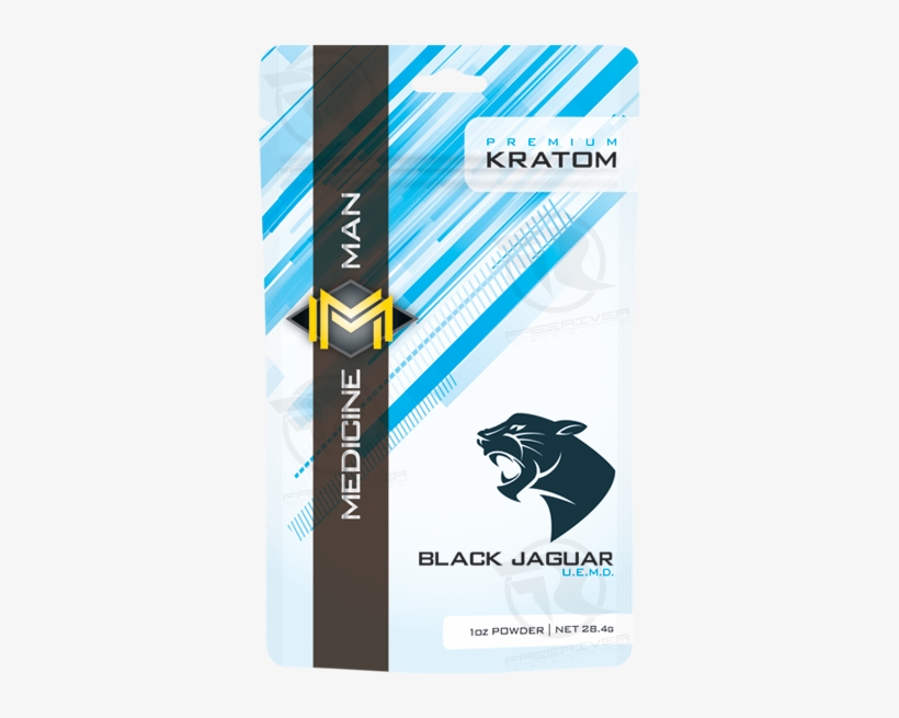 Medicine Man Black Jaguar Ultra Enhanced 30x Kratom, transparent png download