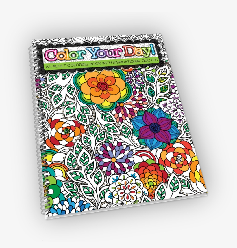 Color Your Day Book, transparent png download