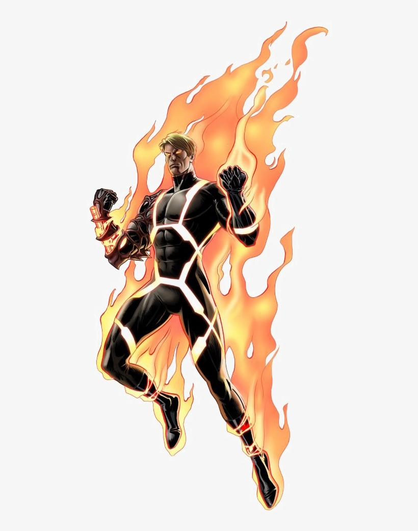 Human Torch Png Image Background, transparent png download
