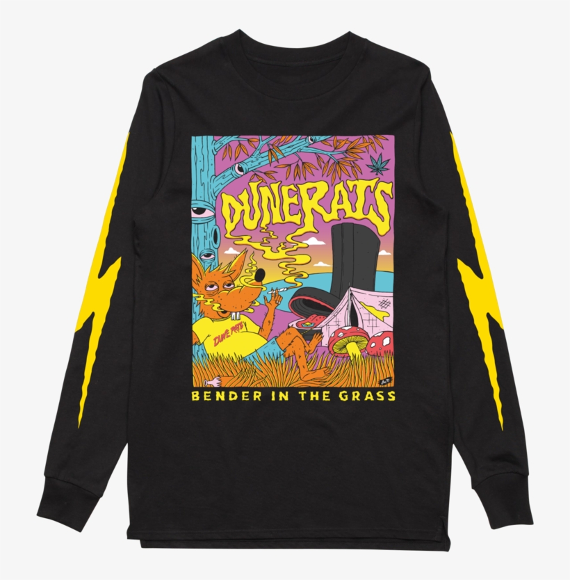Splendour Bender / Longsleeve T-shirt Black, transparent png download