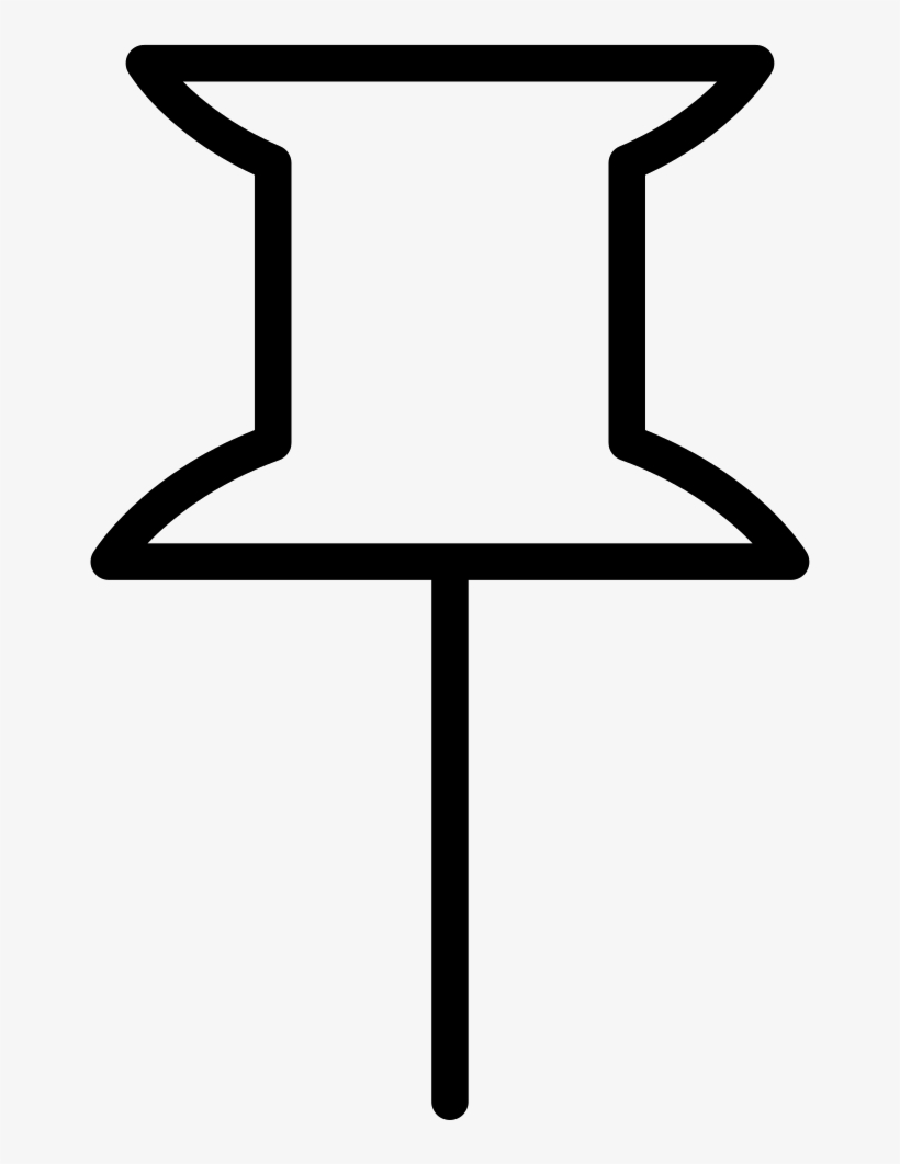 Big Pushpin Comments, transparent png download