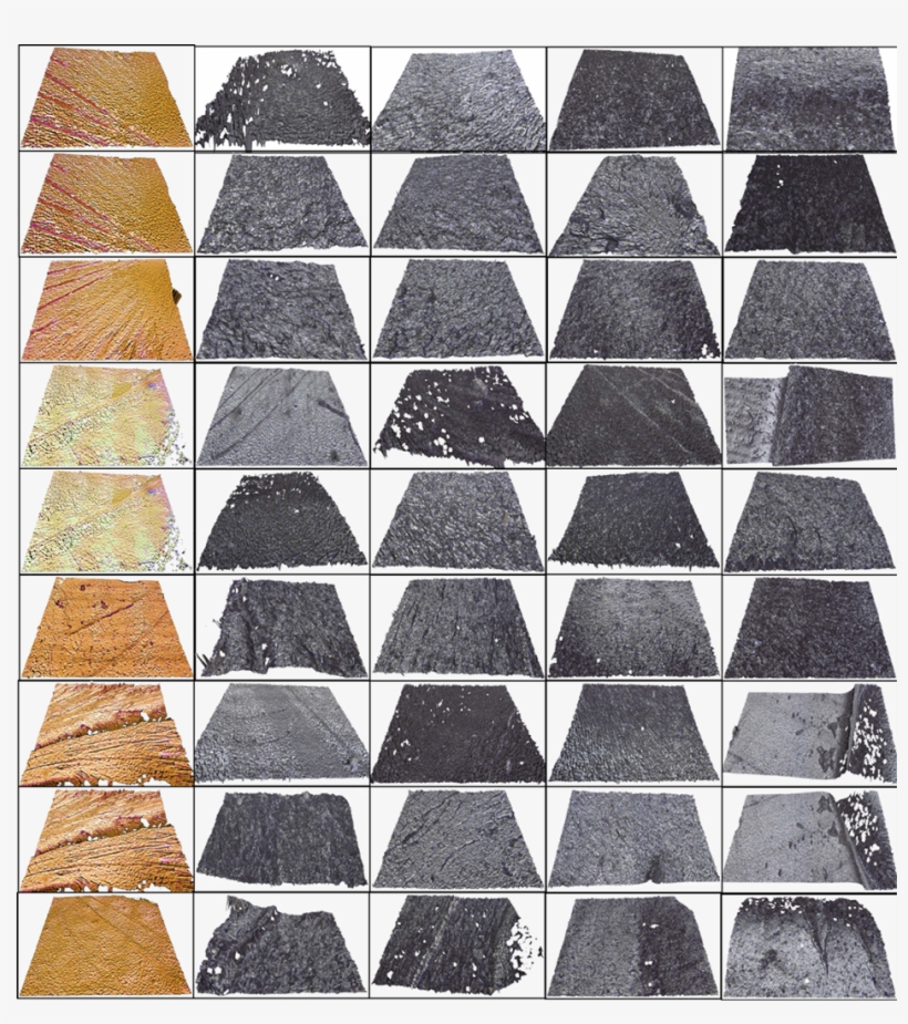 Fractured Surfaces Of 3pbt, K1c, And Charpy Impact, transparent png download