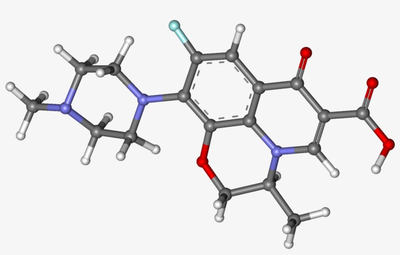 Levofloxacin Ball And Stick, transparent png download