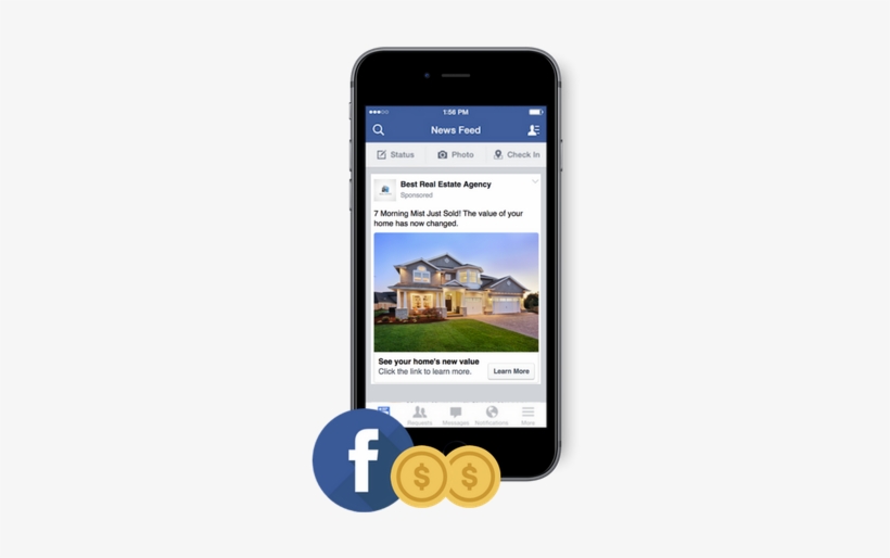 'just Sold' Facebook Ad, transparent png download