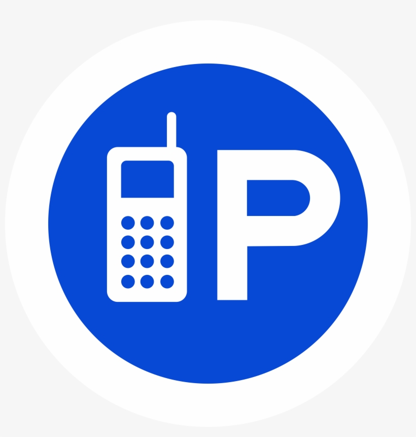 Cellphone And P Line Drawing Image, transparent png download
