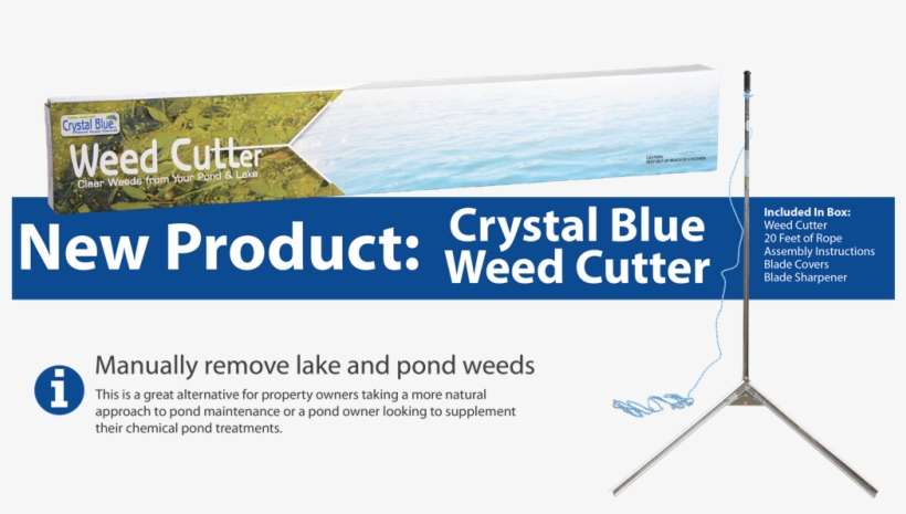 Crystal Blue Weed Cutter, transparent png download