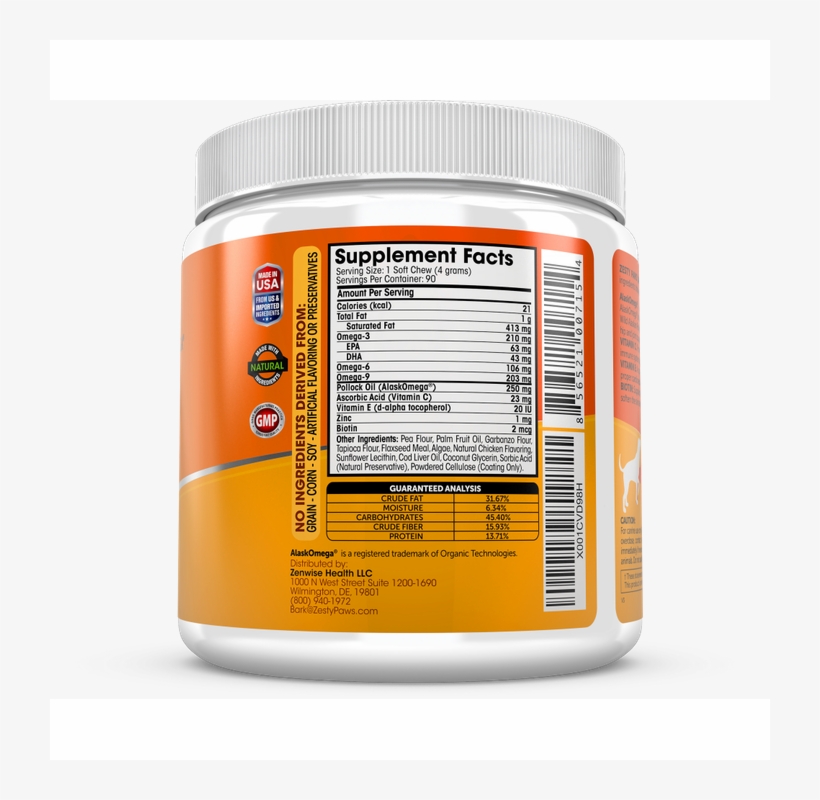 Omega Bites For Skin & Coat Support With Alaskan Fish, transparent png download