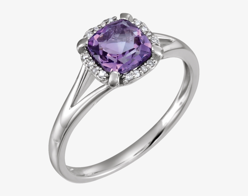 Graduation Gifts While Gold Amethyst Ring, transparent png download