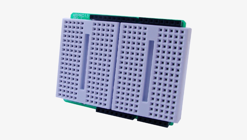 Arduino Solderless Breadboard Shield, transparent png download