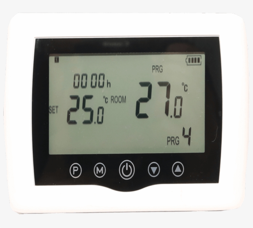 Digital Plug-in Programmable Wireless Thermostat, transparent png download