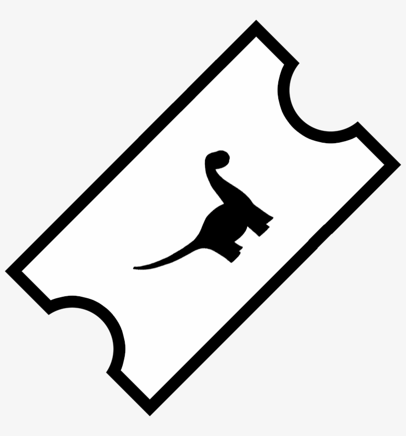 Icon Dino Ticket2, transparent png download
