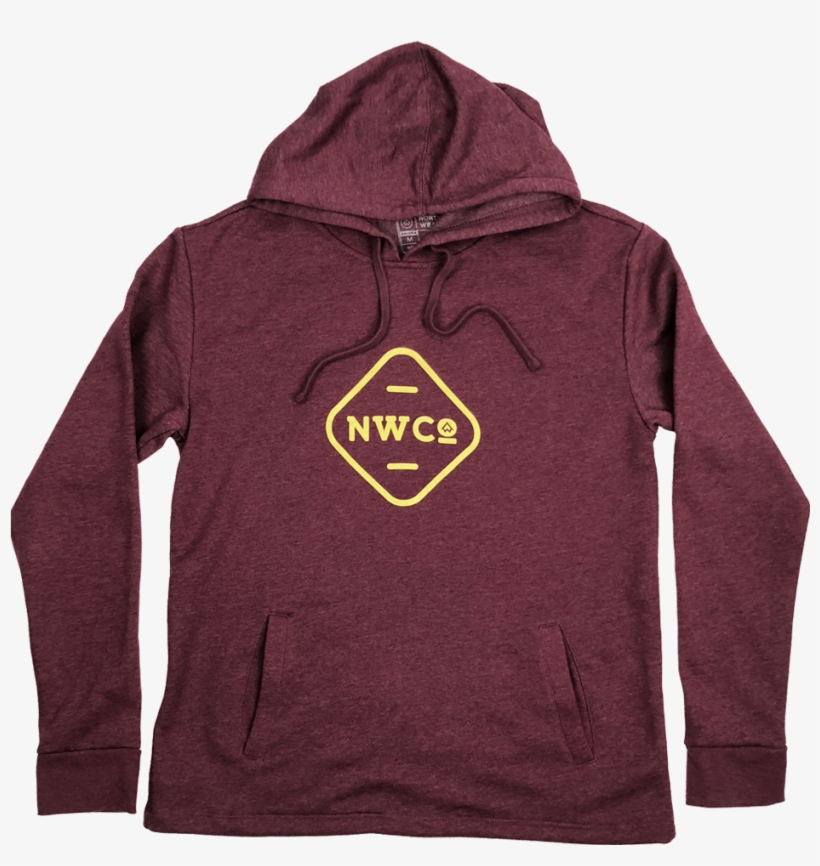Badge Icon" Heather Maroon Pullover Hoodie, transparent png download