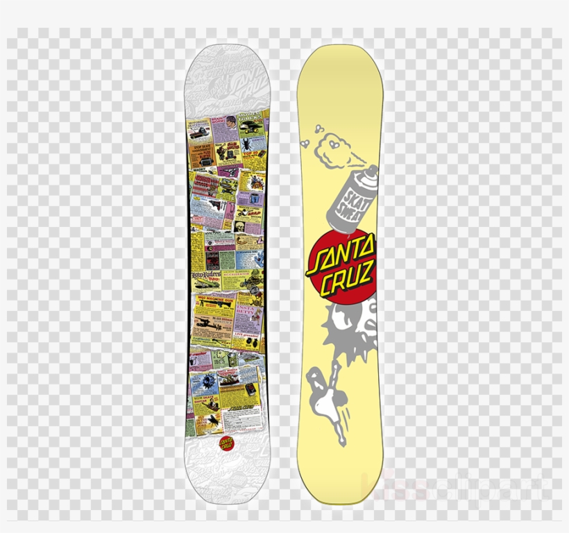 Santa Cruz Clipart Santa Cruz Snowboard Nhs, Inc, transparent png download