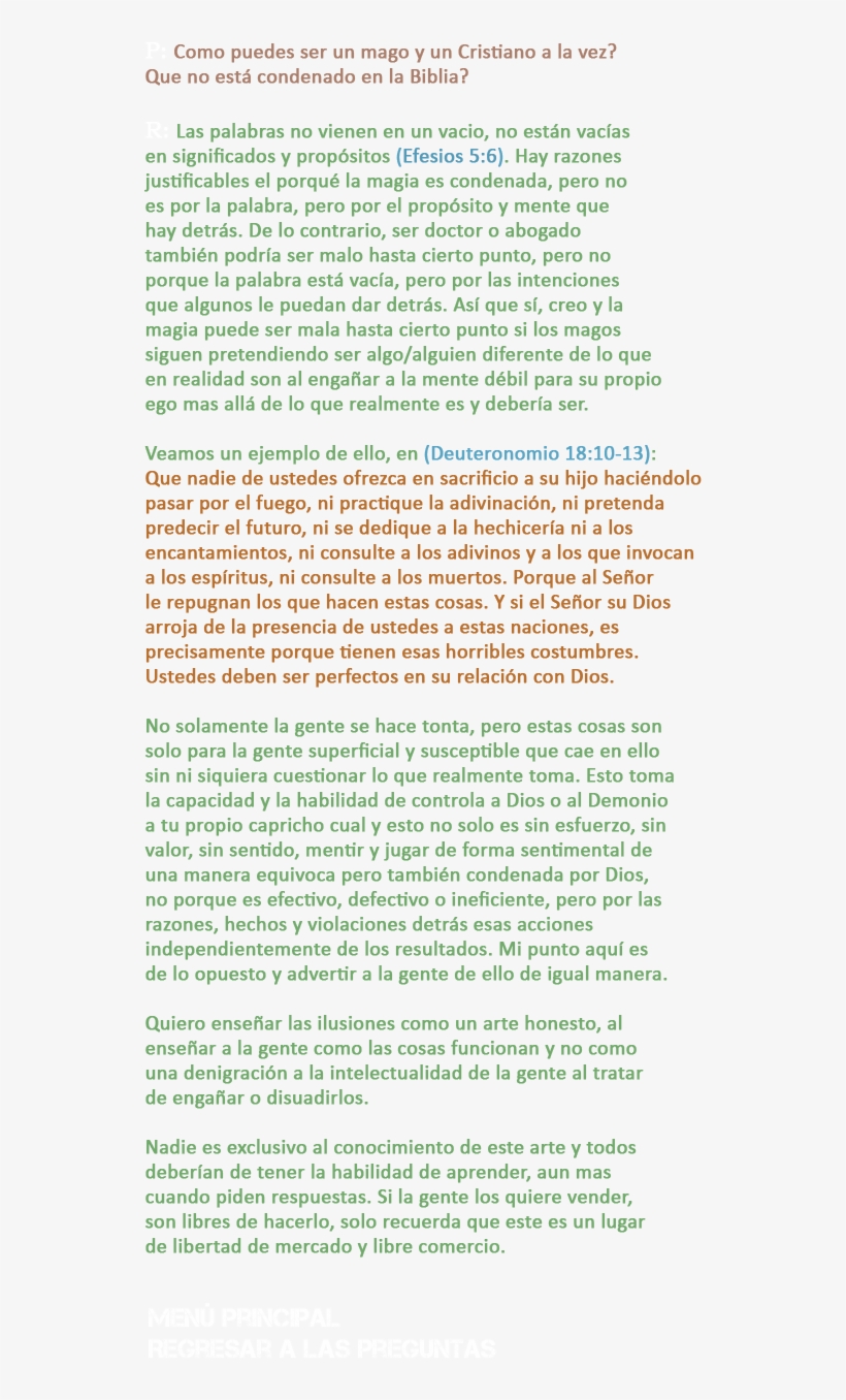 Como Puedes Ser Un Mago Y Un Cristiano A La Vez Que, transparent png download