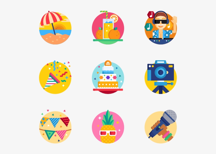 Summer Party, transparent png download