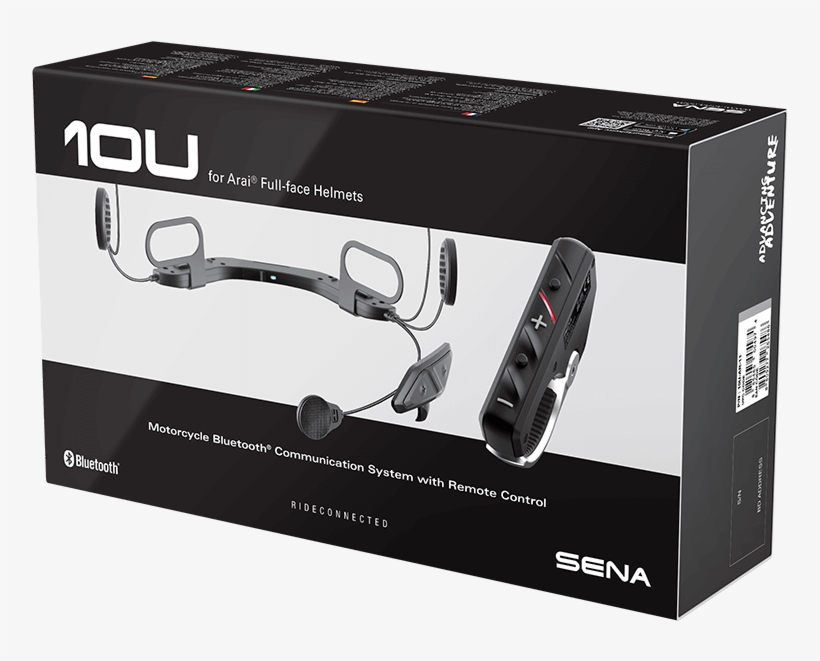 10u Bluetooth Communication System, Arai Full-face, transparent png download