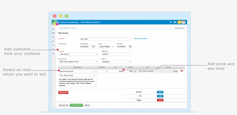 Click On Save And Send Button, transparent png download